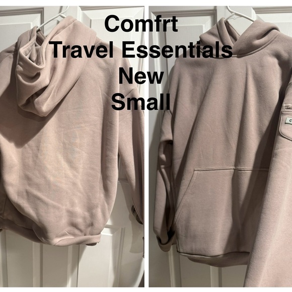 Comfrt Light Gray Hoodie with Pocket - Picture 1 of 4